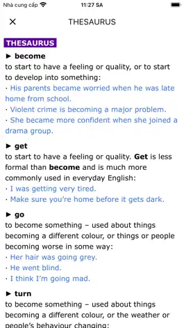 Game screenshot Advanced Dictionary of English hack