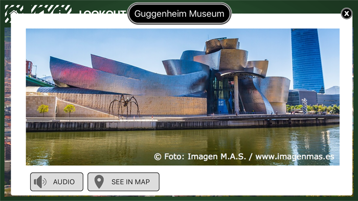 Lookout of Artxanda in Bilbao