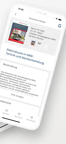 Game screenshot Broschürenservice NRW apk