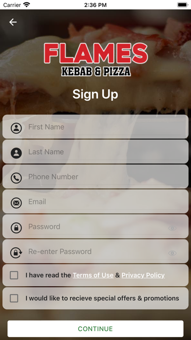 Flames Kebab Pizza Chicken Screenshot
