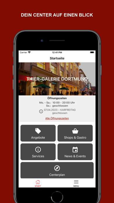 Thier-Galerie Screenshot