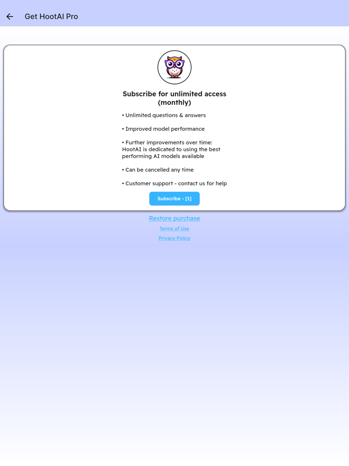 AI Homework Helper by HootAI