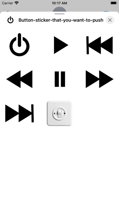 Button Picture Sticker Screenshot