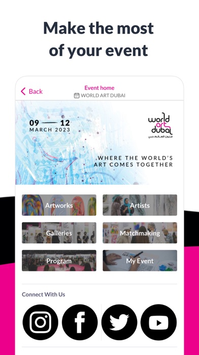 World Art Dubai Screenshot