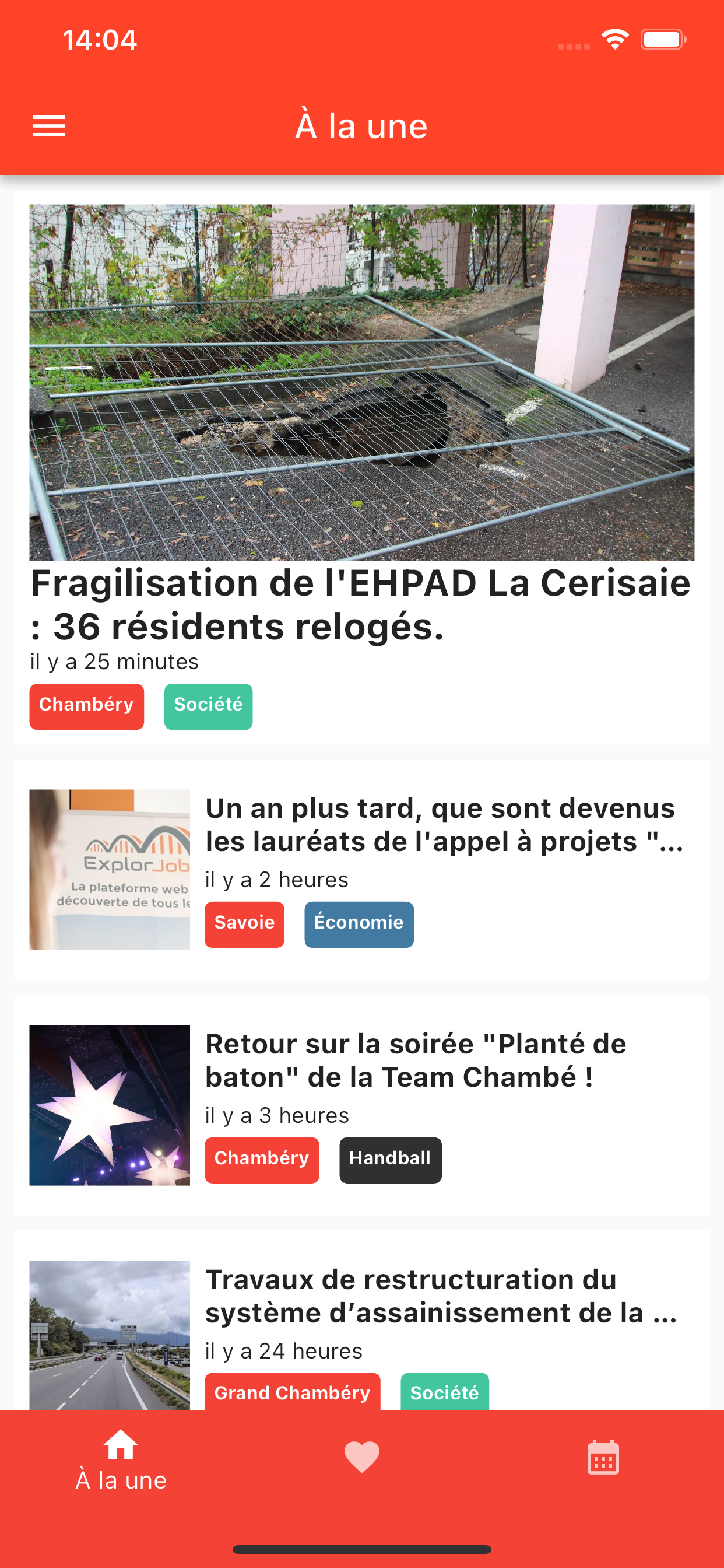 SAVOIE NEWS