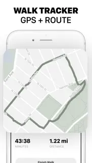 ramble: walking app, pedometer iphone screenshot 2
