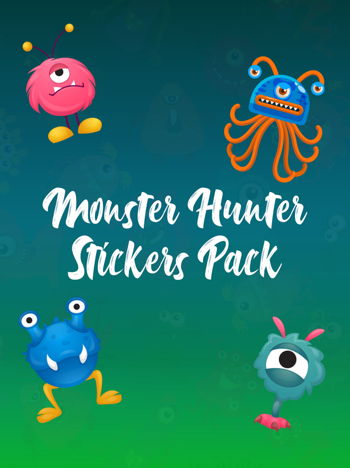 Monster Hunter Stickers Pack