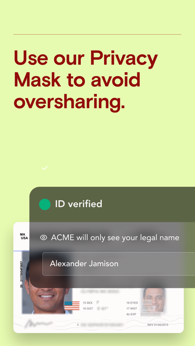 Nametag - Verify Your Identity Screenshot