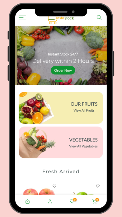 InstaStock: Grocery Delivery Screenshot