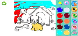 Game screenshot Blue coloring book apk