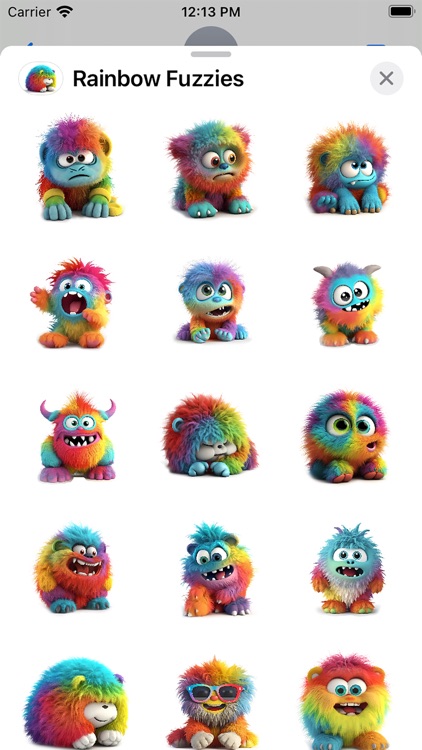 Rainbow Fuzzies