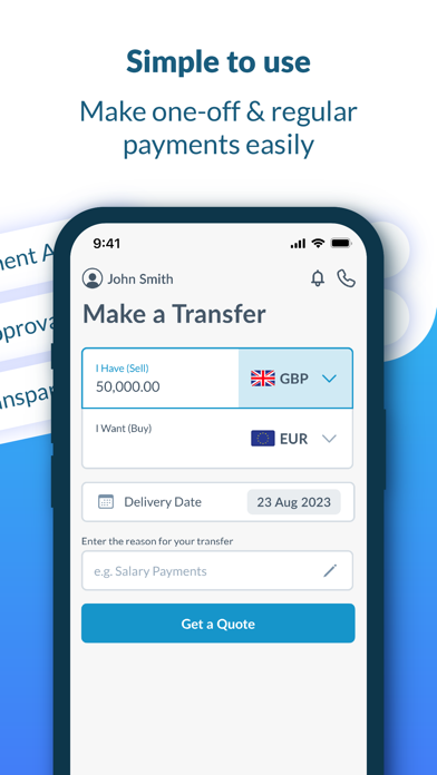 Screenshot #3 pour CurrencyTransfer
