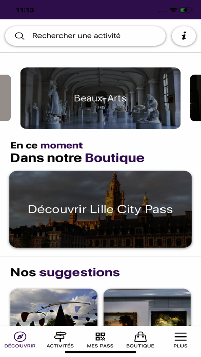 Lille City Pass Screenshot