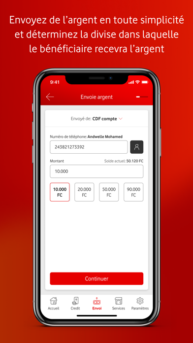 Screenshot #2 pour M-Pesa DRC