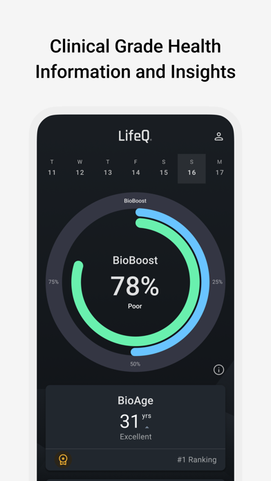 LifeQ Health Screenshot