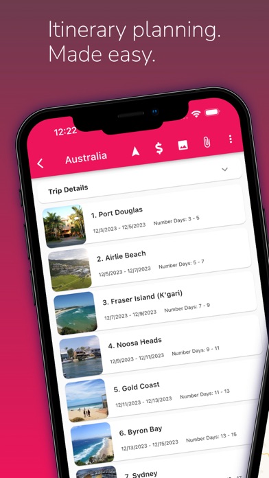Kattingo Travel App Screenshot