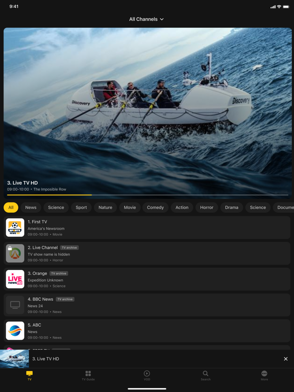 Screenshot #6 pour Bnet TV