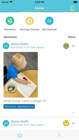 ChildFolio 2.0 CA Educator screenshot 1