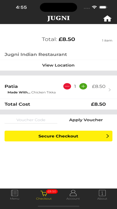Jugni Indian Restaurant Screenshot