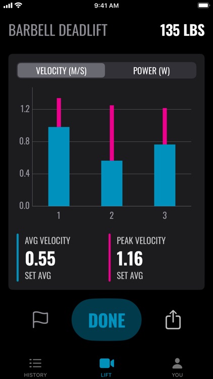 EliteForm Lift Tracker