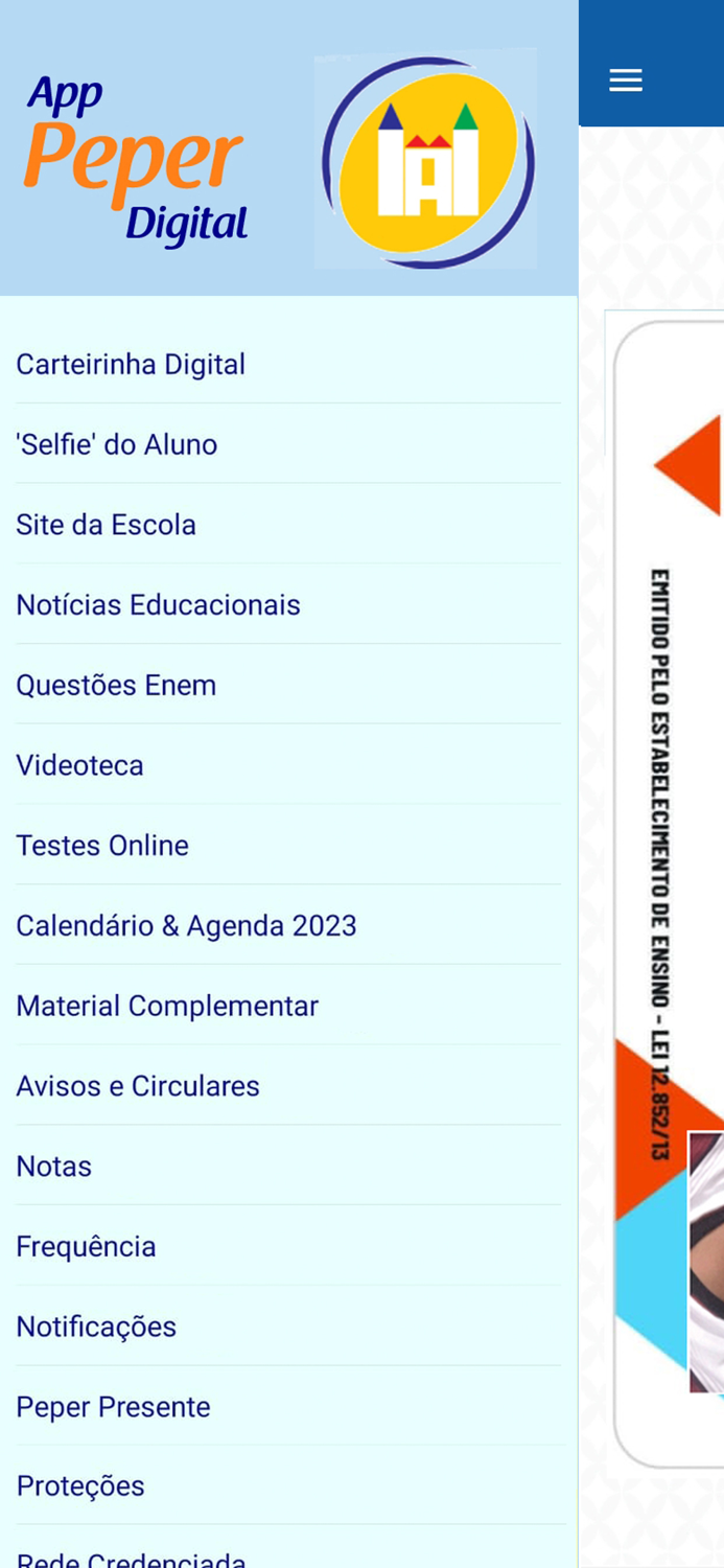 Aplicativo Peper Digital