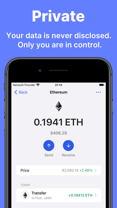 Gem Wallet - Crypto Bitcoin Screenshot