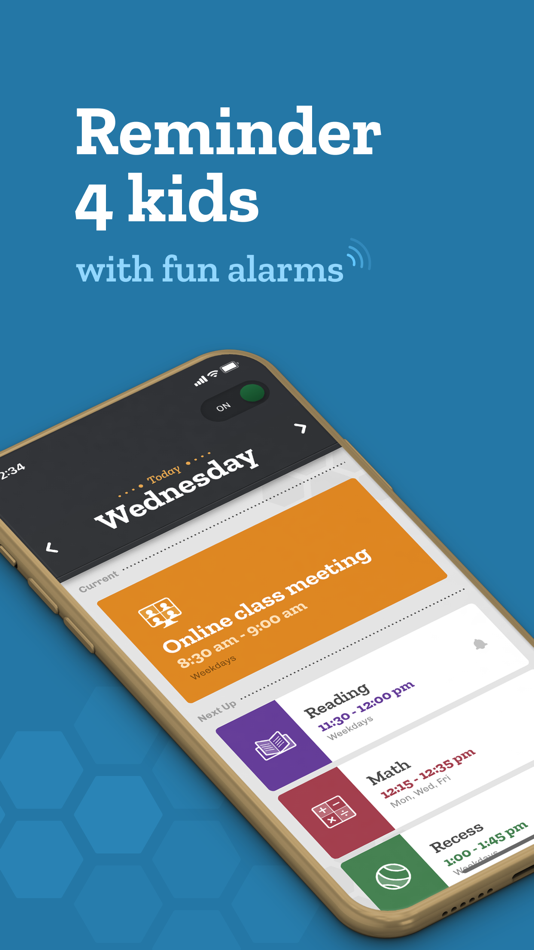 #1. Bee Ready: Daily Reminders (iOS) Przez: Ellie's Games, LLC