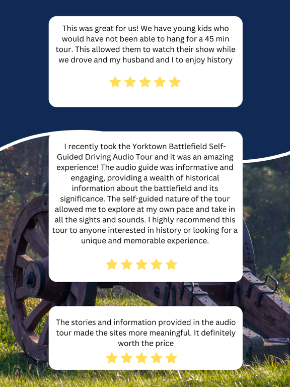 Yorktown Battlefield GPS Guide iPad screenshot 8 - Travel app