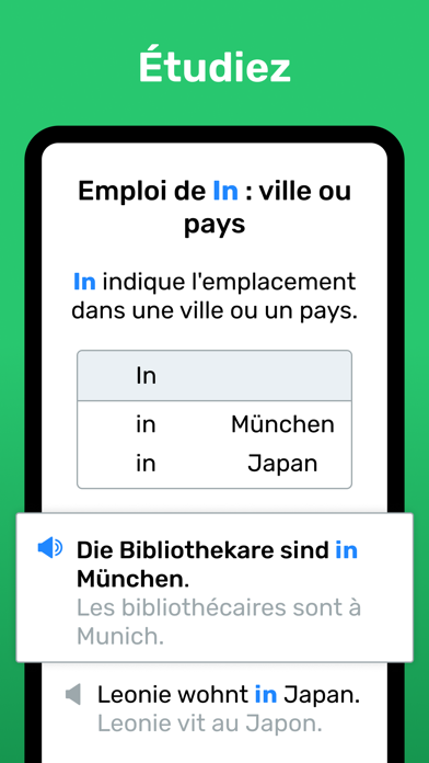 Screenshot #2 pour Wlingua - Apprenez l’allemand