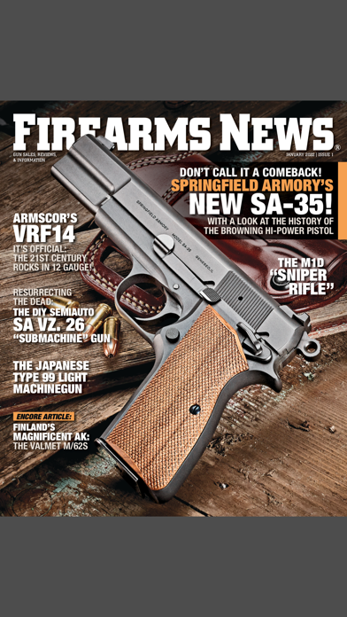 Firearms News Magazine Screenshot
