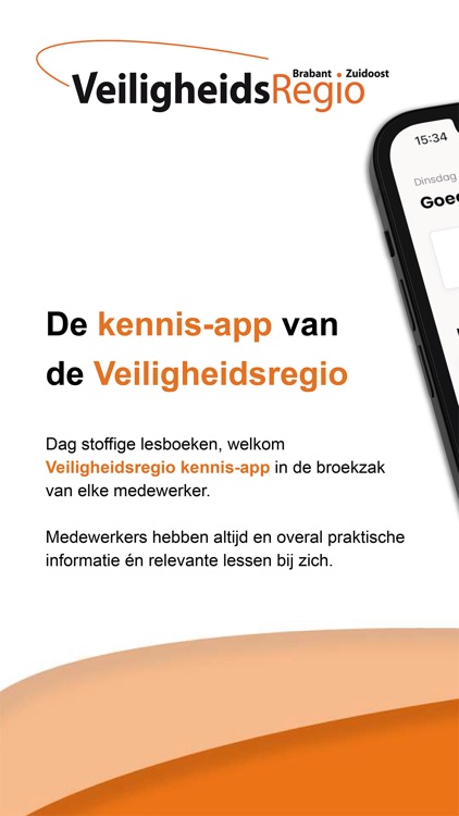 Veiligheidsregio kennis-app