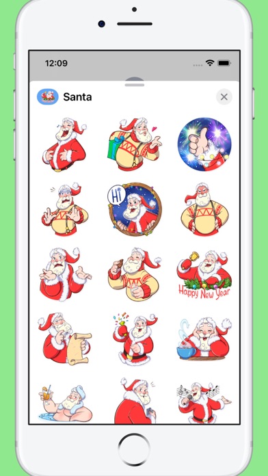 Screenshot #1 pour Santa Sticker Pack