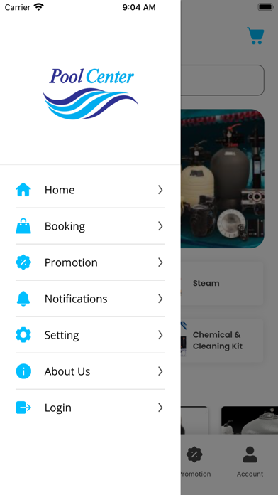 Pool Center Screenshot