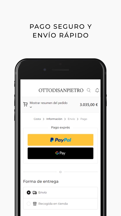 OTTODISANPIETRO - Moda de lujo screenshot-5