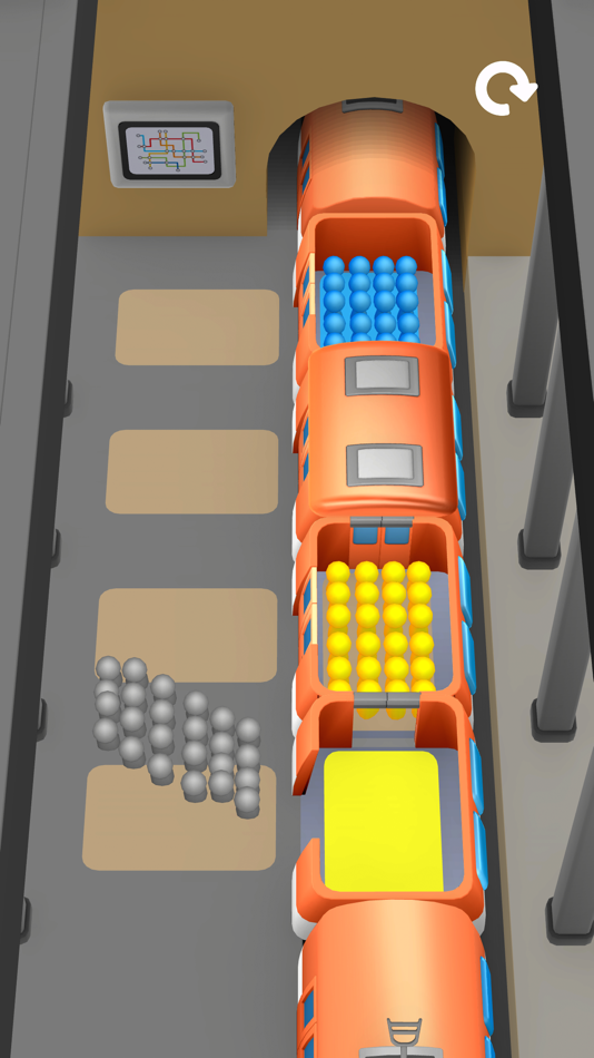 #4. Subway Master - Sort the Crowd (iOS) 由: 3A YAPIM VE YAZILIM DANISMANLIK LIMITED SIRKETI