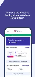 Vetster for Vets screenshot #2 for iPhone