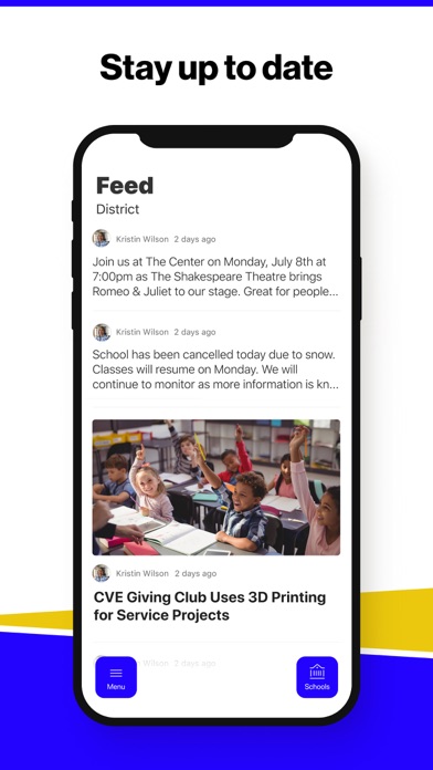 Oakland School District, OR Screenshot