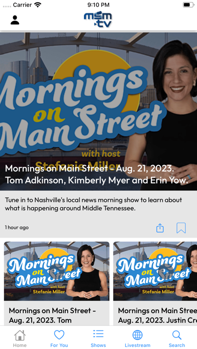 Main Street Media TV Mobile Screenshot