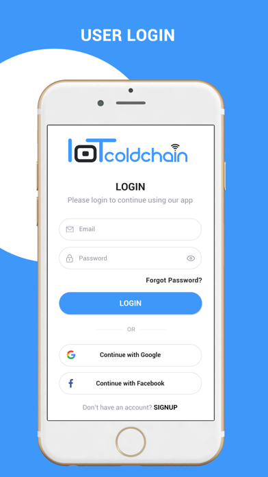 IOTColdchain Screenshot