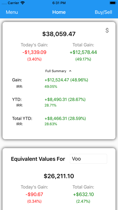 Stock Perfector Screenshot