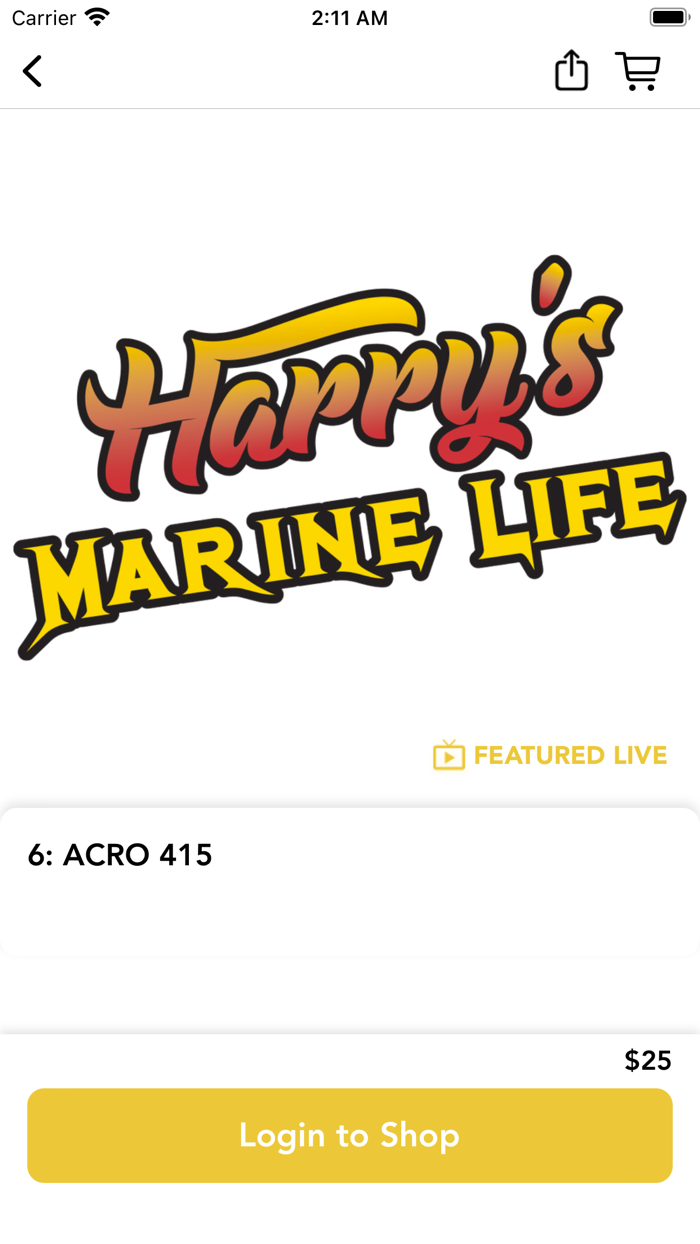 Harrys Marine Life