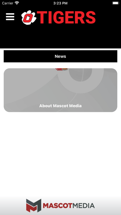 Ozark Tigers Athletics Screenshot