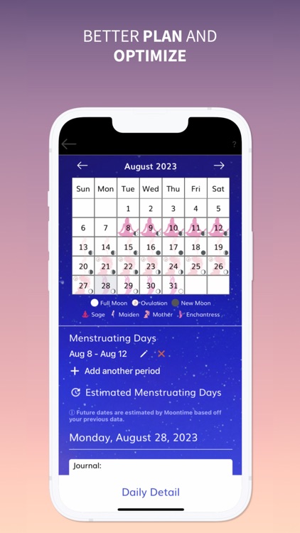My Moontime™ Period Tracker screenshot-3