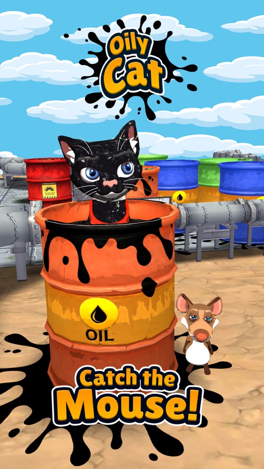 #1. Oily Cat (iOS) 由: Jose Varela