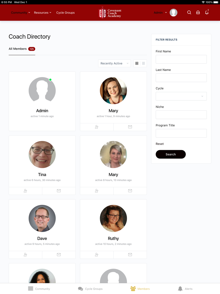 Covenant Coach Academy