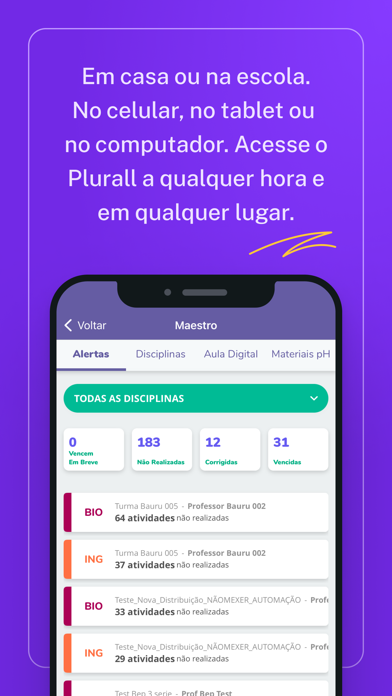 Plurall - SOMOS Educação Screenshot