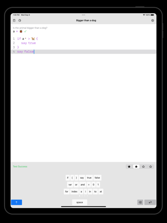 Jungle Code - Coding for kids iPad screenshot 1 - Education app