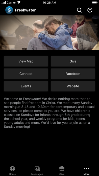 Freshwater Church Wadsworth Screenshot