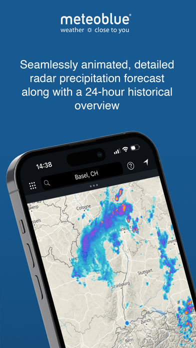 meteoblue weather & maps Screenshot