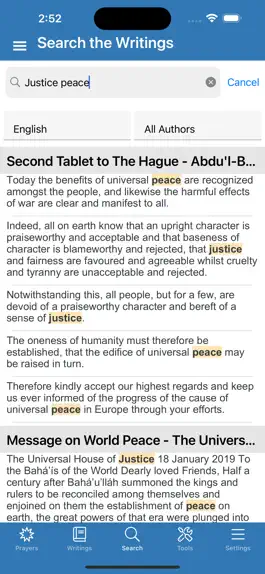 Game screenshot Bahá'í Prayers,Writings,Tools hack